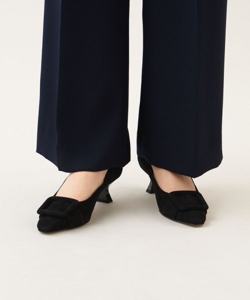 スクエアラップバックル パンプス50↓↑ あらかじめご了承ください