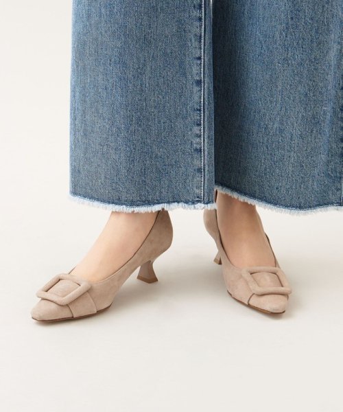 スクエアラップバックル パンプス50↓↑ あらかじめご了承ください