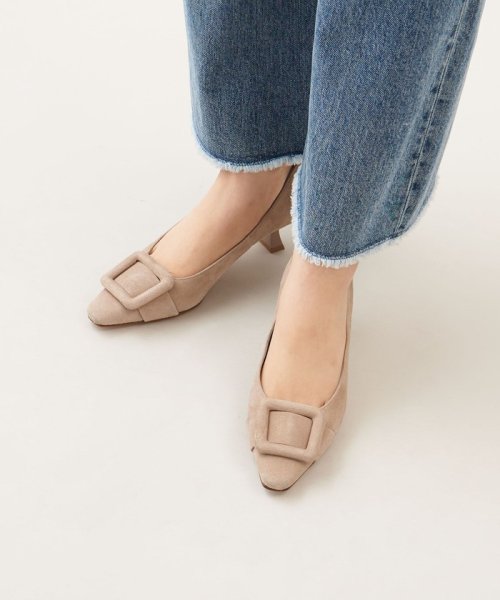 スクエアラップバックル パンプス50↓↑ あらかじめご了承ください