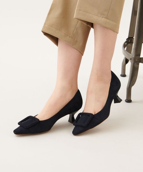 スクエアラップバックル パンプス50↓↑ あらかじめご了承ください