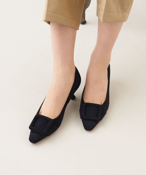 スクエアラップバックル パンプス50↓↑ あらかじめご了承ください