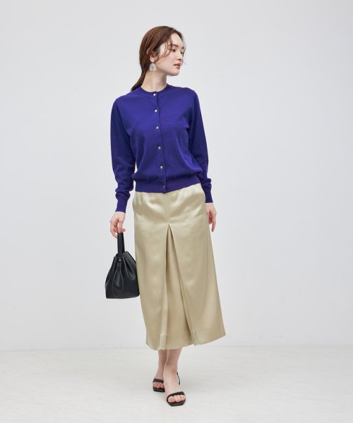 【洗える】【接触冷感】ICE COTTONカーディガン【アンサンブル対応】【雑誌/メディア掲載】 トップス T1689422612(12870円)