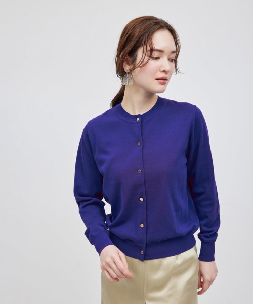 【洗える】【接触冷感】ICE COTTONカーディガン【アンサンブル対応】【雑誌/メディア掲載】 トップス T1689422612(12870円)