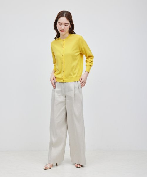 【洗える】【接触冷感】ICE COTTONカーディガン【アンサンブル対応】【雑誌/メディア掲載】 トップス T1689422612(12870円)