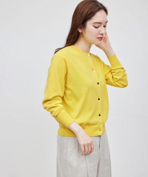 【洗える】【接触冷感】ICE COTTONカーディガン【アンサンブル対応】【雑誌/メディア掲載】 トップス T1689422612(12870円)