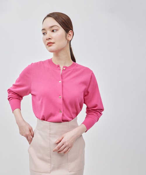 【洗える】【接触冷感】ICE COTTONカーディガン【アンサンブル対応】【雑誌/メディア掲載】 トップス T1689422612(12870円)