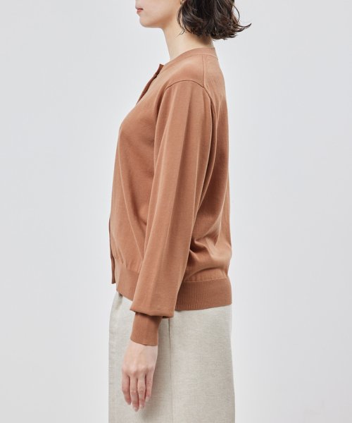 【洗える】【接触冷感】ICE COTTONカーディガン【アンサンブル対応】【雑誌/メディア掲載】 トップス T1689422612(12870円)