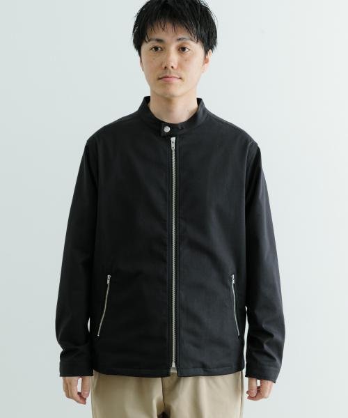 ITEMS URBANRESEARCH(アイテムズアーバンリサーチ（メンズ）)/TCストレッチ シングルライダースジャケット/img06