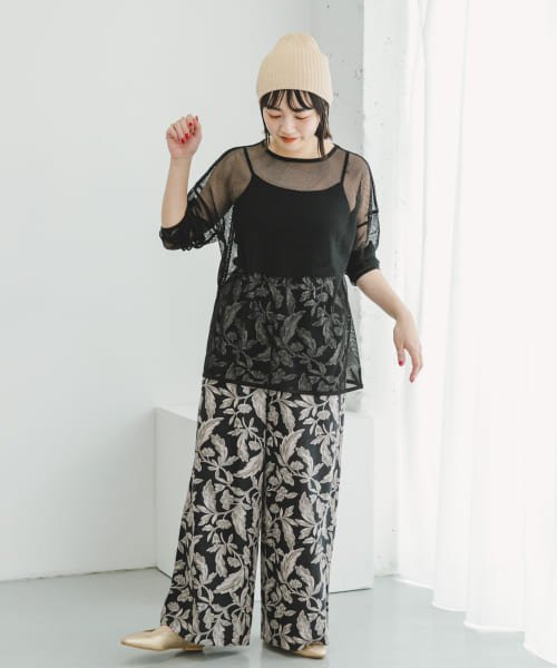 ITEMS URBANRESEARCH(アイテムズ アーバンリサーチ（レディース）)/メッシュプルオーバー/img04