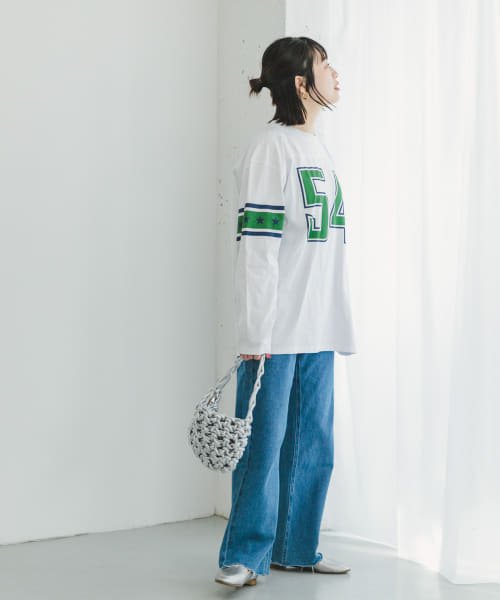 ITEMS URBANRESEARCH(アイテムズ アーバンリサーチ（レディース）)/Champion　LONG－SLEEVE FOOTBALL T－SHIRTS/img04