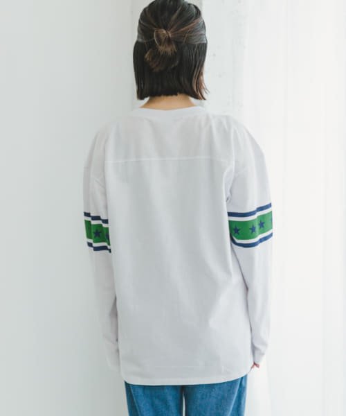 ITEMS URBANRESEARCH(アイテムズ アーバンリサーチ（レディース）)/Champion　LONG－SLEEVE FOOTBALL T－SHIRTS/img13