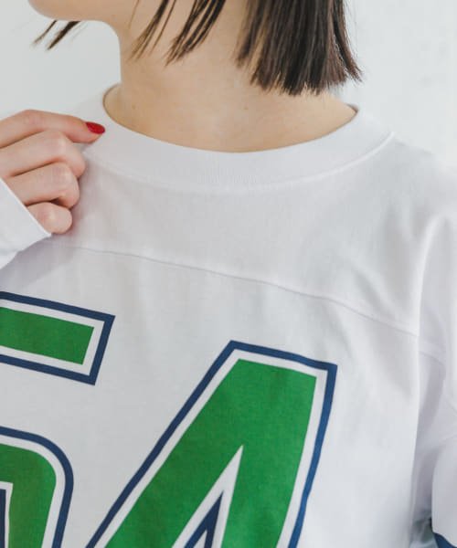 ITEMS URBANRESEARCH(アイテムズ アーバンリサーチ（レディース）)/Champion　LONG－SLEEVE FOOTBALL T－SHIRTS/img14