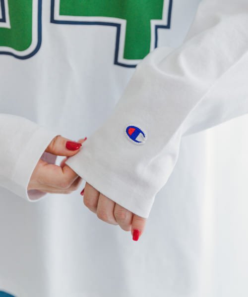 ITEMS URBANRESEARCH(アイテムズ アーバンリサーチ（レディース）)/Champion　LONG－SLEEVE FOOTBALL T－SHIRTS/img15