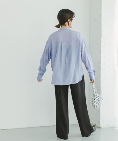 ITEMS URBANRESEARCH(アイテムズ アーバンリサーチ（レディース）)/リネンライクイージーワイドパンツ/img17