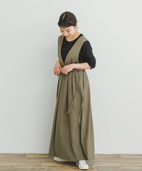 ITEMS URBANRESEARCH(アイテムズ アーバンリサーチ（レディース）)/ギャザージャンスカ(LSインナーセット)/img09