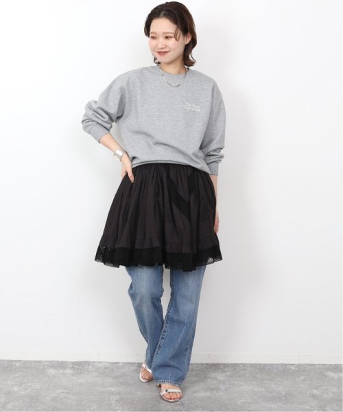 【crinkle crinkle crinkle】SLOBE別注 2way embroideryミニスカート crinkle SLOBE