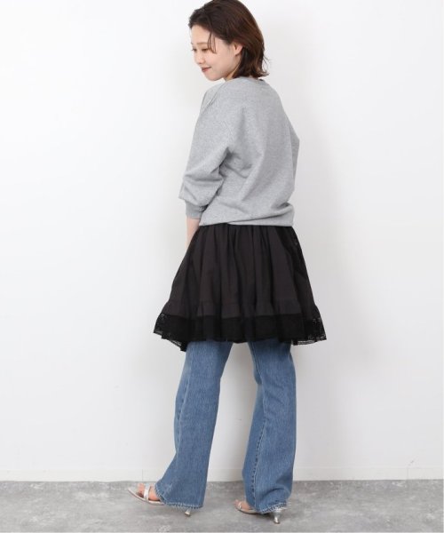 【crinkle crinkle crinkle】SLOBE別注 2way embroideryミニスカート crinkle SLOBE