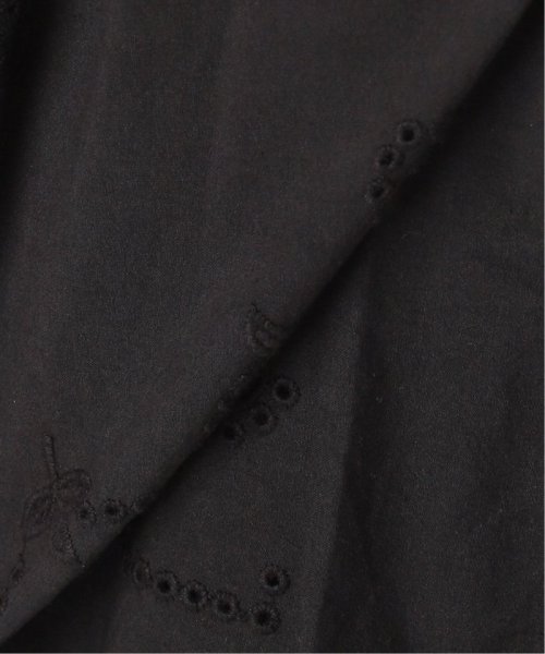 【crinkle crinkle crinkle】SLOBE別注 2way embroideryミニスカート crinkle SLOBE