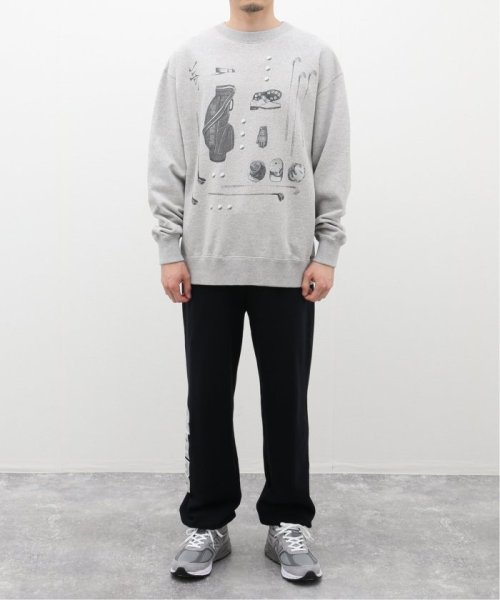 【MIZUNO / NEW VINTAGE GOLF】Stool Print Crew Sweat VINTAGE NEW GOLF