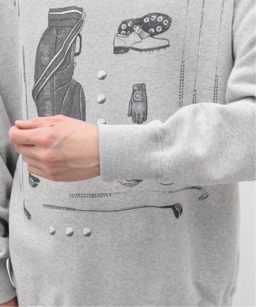 【MIZUNO / NEW VINTAGE GOLF】Stool Print Crew Sweat VINTAGE NEW GOLF