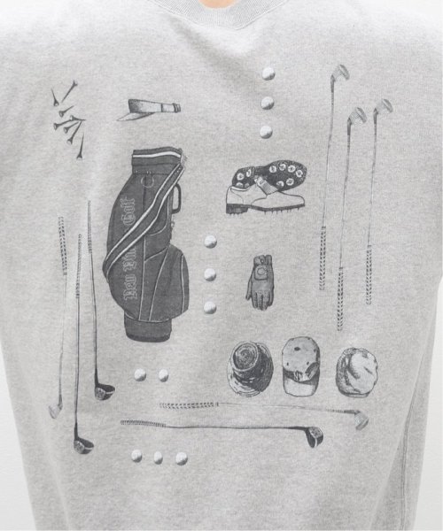 【MIZUNO / NEW VINTAGE GOLF】Stool Print Crew Sweat VINTAGE NEW GOLF