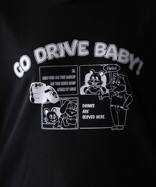Riberry(リベリー)/GO DRIVE BABY！プリントパーカー/img02