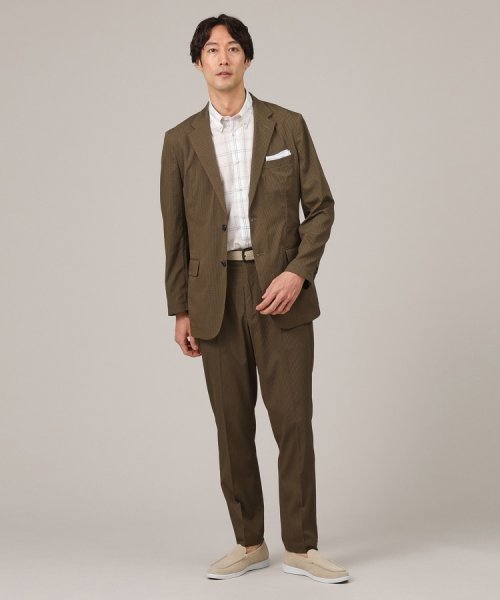 【抗菌防臭】DotAir（R）シアサッカー ジャケット 抗菌防臭 DotAir ポリジン