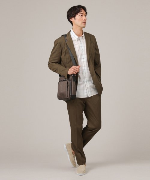 【抗菌防臭】DotAir（R）シアサッカー ジャケット 抗菌防臭 DotAir ポリジン