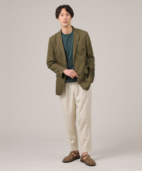 【抗菌防臭】DotAir（R）シアサッカー ジャケット 抗菌防臭 DotAir ポリジン