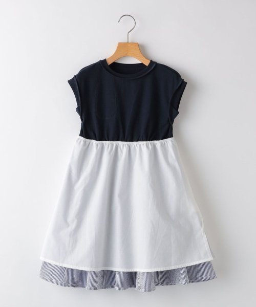 SHIPS KIDS(シップスキッズ)/SHIPS KIDS:100～130cm / パネル 切替 ノースリーブ ワンピース/img31