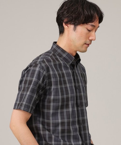 TAKEO KIKUCHI(タケオキクチ)/コットン セルロース チェック 半袖シャツ/img06
