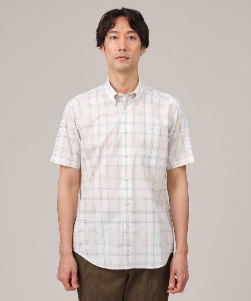 TAKEO KIKUCHI(タケオキクチ)/コットン セルロース チェック 半袖シャツ/img13