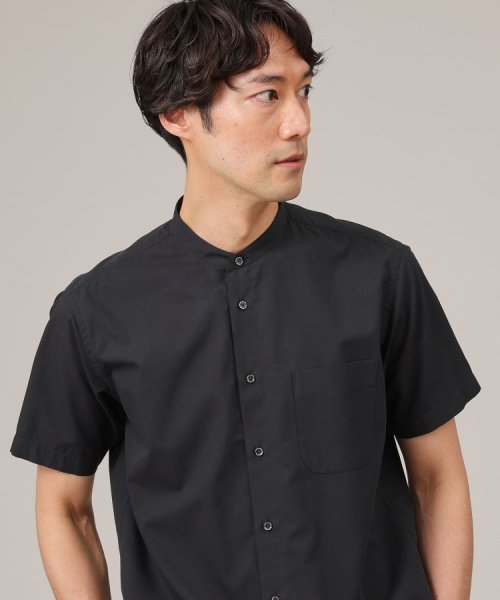 TAKEO KIKUCHI(タケオキクチ)/コットン セルロース バンドカラー 半袖シャツ/img06