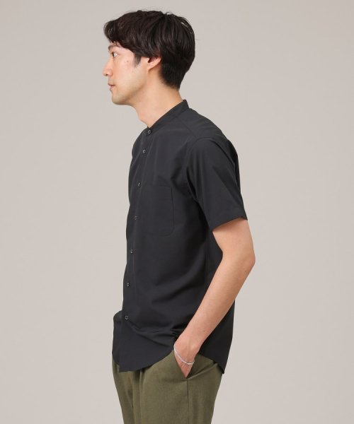 TAKEO KIKUCHI(タケオキクチ)/コットン セルロース バンドカラー 半袖シャツ/img07