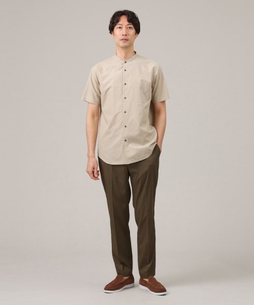 TAKEO KIKUCHI(タケオキクチ)/コットン セルロース バンドカラー 半袖シャツ/img13