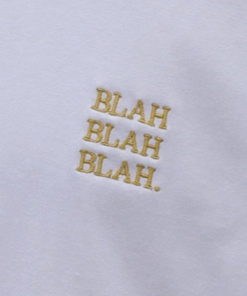 SHIPS any MEN(シップス　エニィ　メン)/SHIPS any: BLAH BLAH BLAH.ワンポイント 刺繍 ルーズ Tシャツ (ロンT)◇/img11