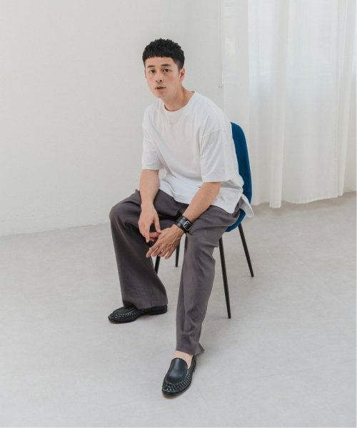 EDIFICE(エディフィス)/【ATON / エイトン】別注 SUVIN60/2 SEMI ROUND－HEM Tシャツ/img07