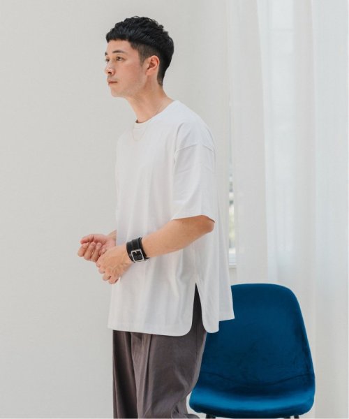 EDIFICE(エディフィス)/【ATON / エイトン】別注 SUVIN60/2 SEMI ROUND－HEM Tシャツ/img11