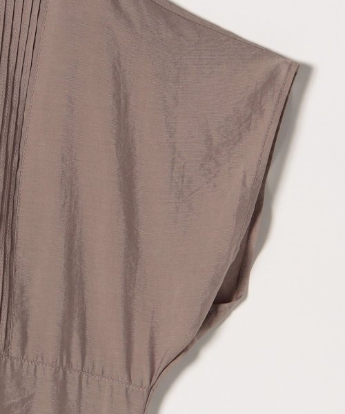 *SHIPS any: シアー リネン ミックス ピンタック ワンピース 24SS 人気・おすすめ｜使いやすい・旅行におすすめ 品質保証 全国発送 日本国内発送・最短翌日お届け