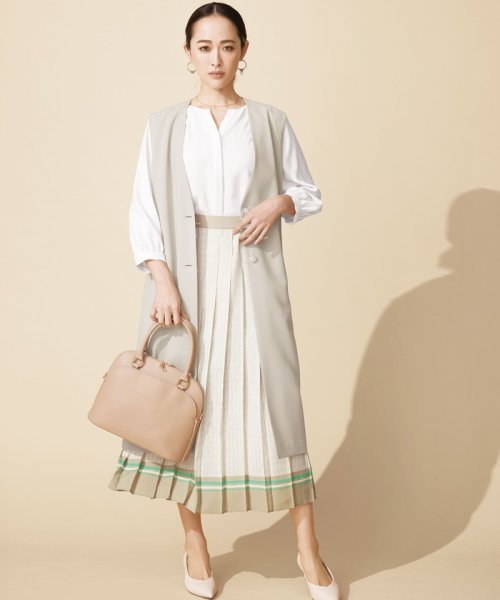 【カタログ掲載・セットアップ対応・洗える】JJモノグラムプリント スカート JJ BLWMCM0310 予めご了承ください