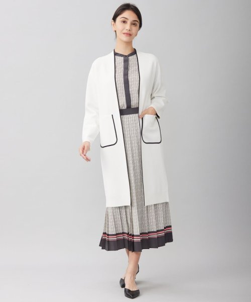 【カタログ掲載・セットアップ対応・洗える】JJモノグラムプリント スカート プリーツスカート WS1894015070(14520円)