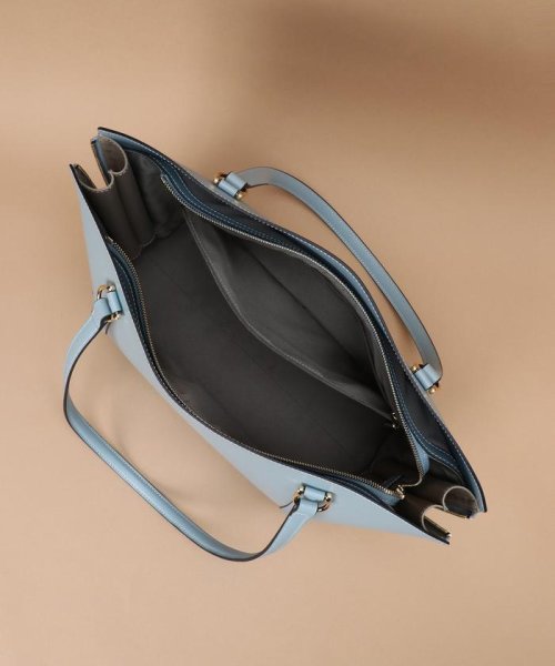 [オンライン&一部店舗限定] バイカラースプリットレザートートバッグ オンライン&一部店舗限定