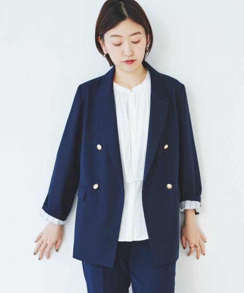 ダブルブレストジャケット 