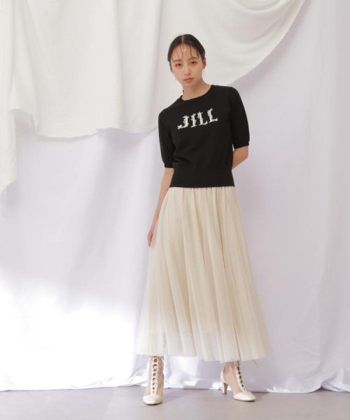 JILL by JILL STUART(ジル バイ ジル スチュアート)/ウエストロゴチュールスカート/img13