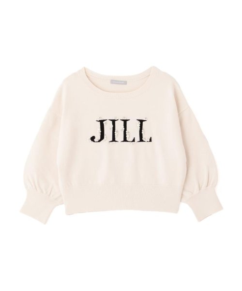 JILL by JILL STUART(ジル バイ ジル スチュアート)/ロゴジャガードビジューニット/img17