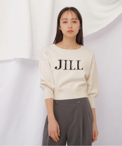 JILL by JILL STUART(ジル バイ ジル スチュアート)/ロゴジャガードビジューニット/img18