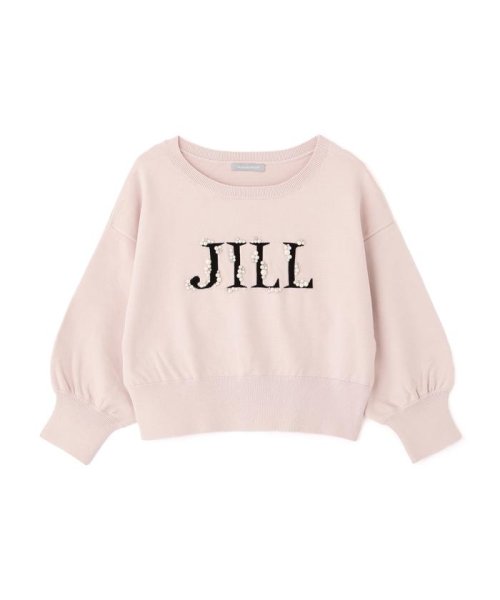 JILL by JILL STUART(ジル バイ ジル スチュアート)/ロゴジャガードビジューニット/img23