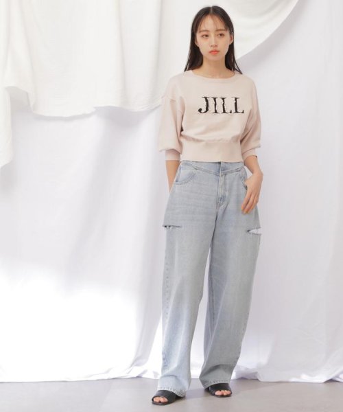 JILL by JILL STUART(ジル バイ ジル スチュアート)/ロゴジャガードビジューニット/img26