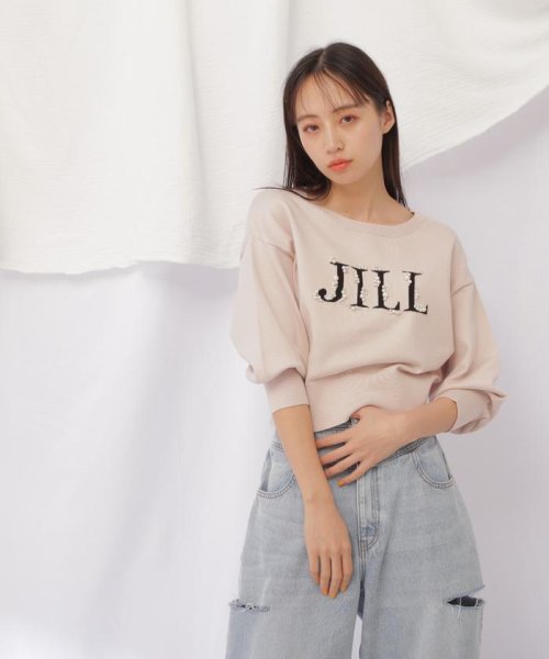 JILL by JILL STUART(ジル バイ ジル スチュアート)/ロゴジャガードビジューニット/img27