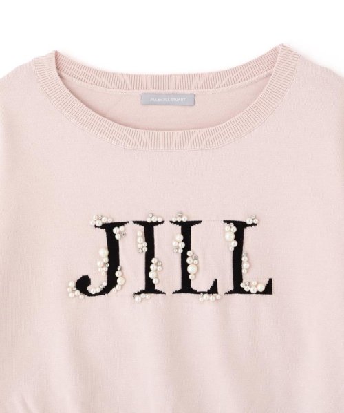 JILL by JILL STUART(ジル バイ ジル スチュアート)/ロゴジャガードビジューニット/img28